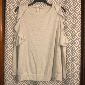 Ingrid & Isabel Maternity Cold Shoulder Blouse